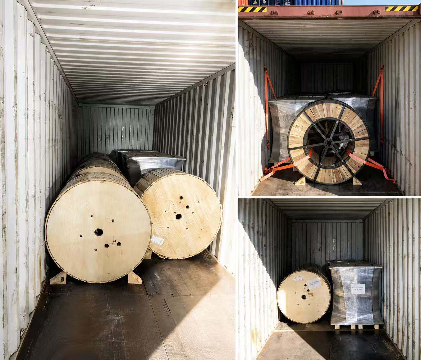 Steel coils shipped to Dubai